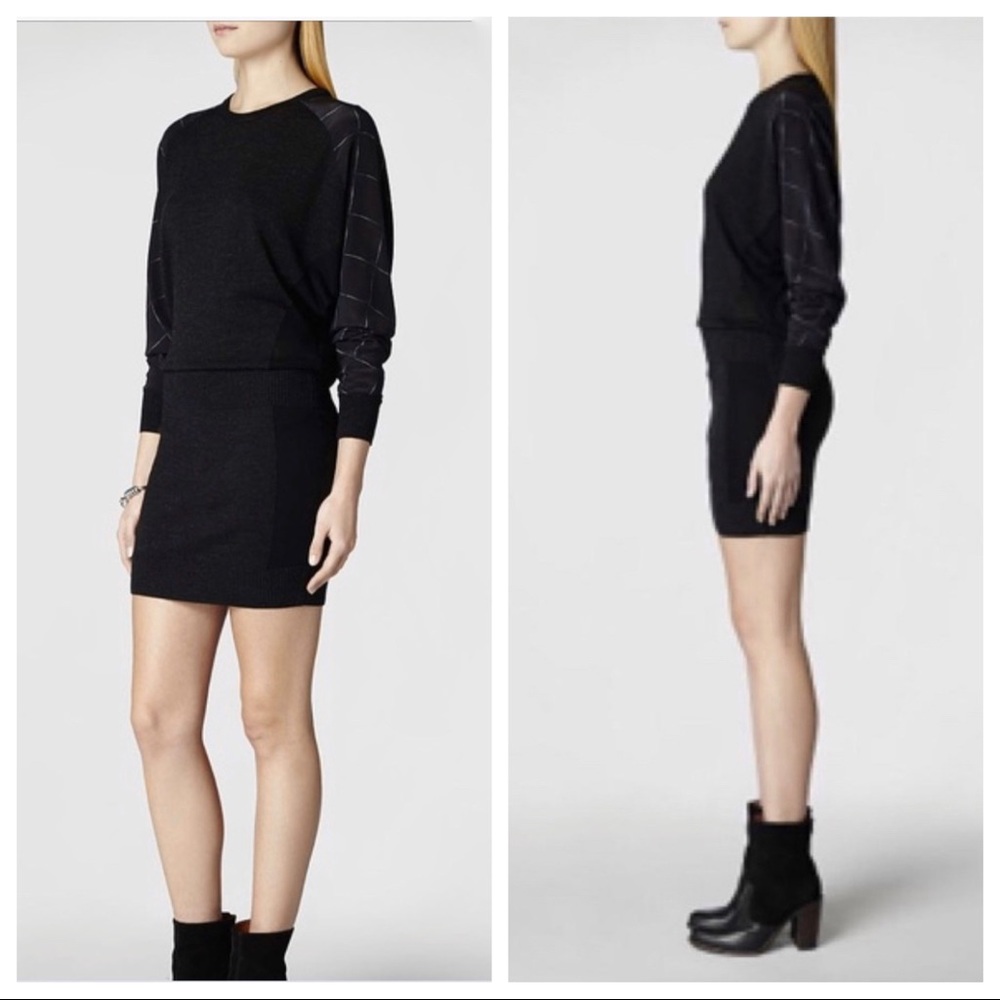 ALL SAINTS Tamara  Wool/Silk Dress size 0